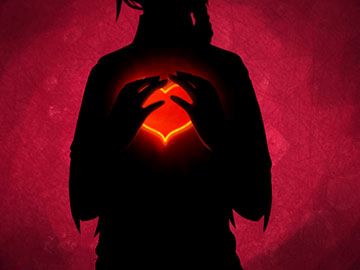 banner for the iron heart witch